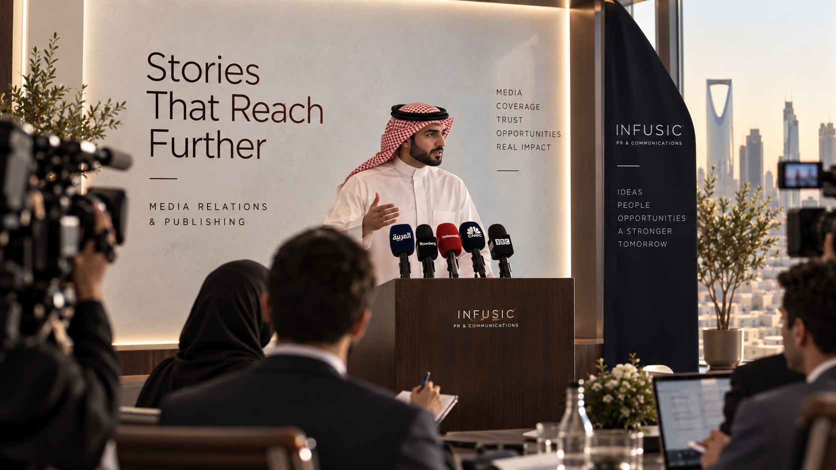 إدارة المركز الإعلامي (Media Center Management)